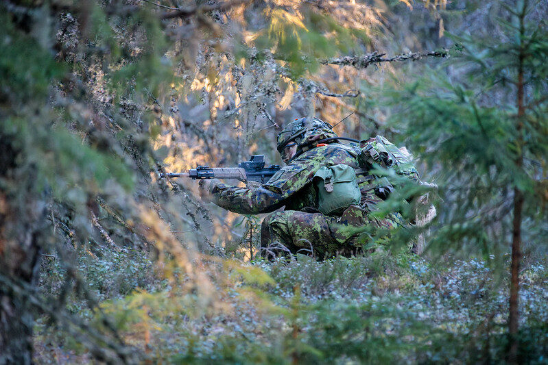 Väljaõpe metsas